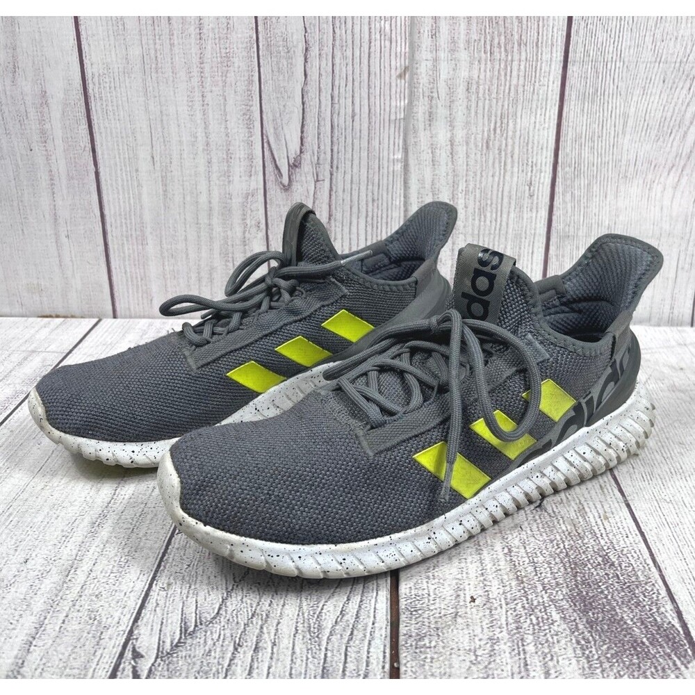 Adidas Mens Kaptir 2.0 - Sz SIZE 13 - GW4419 Gray Running Shoes Sneakers - Used
